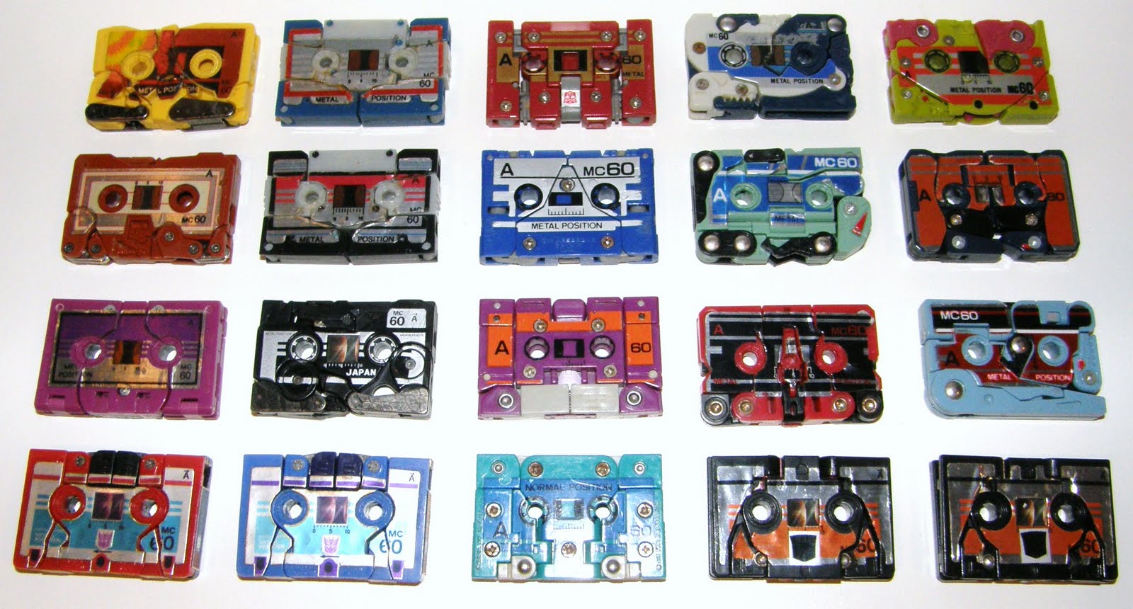 Mostly Transformers Redux Cassette Crazy!