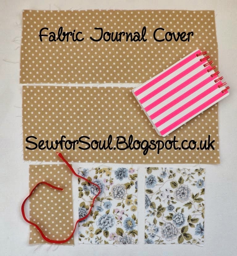 SewforSoul Fabric Journal Cover Tutorial