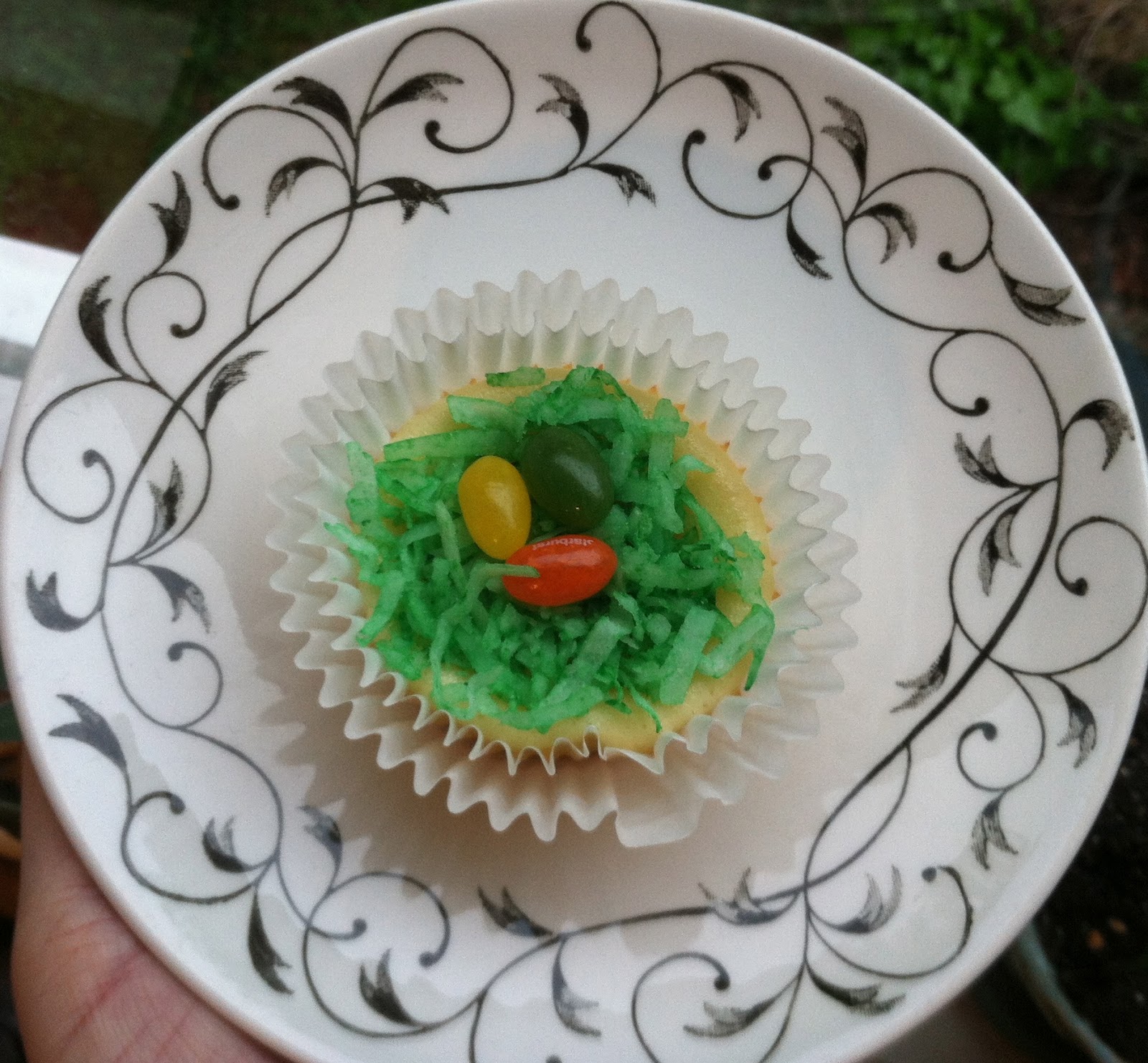 Paper Wings Mini Cheesecake Easter Baskets