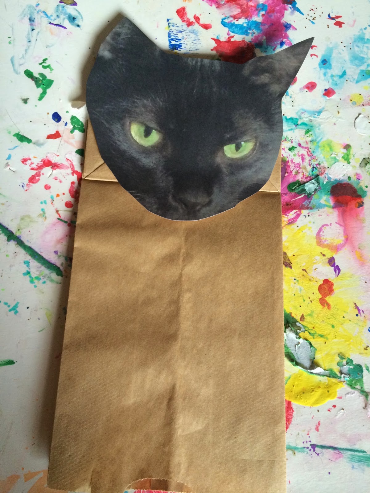 Paper bag art