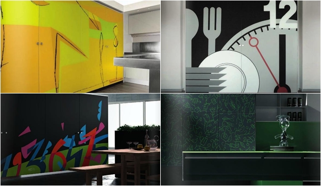 Marzua: Cocinas decoradas con arte