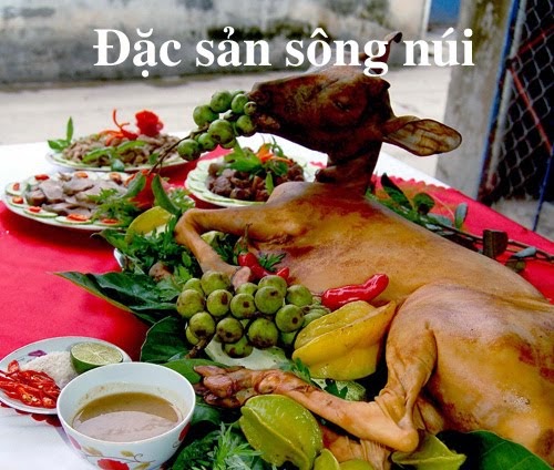 Đặc sản sông nui