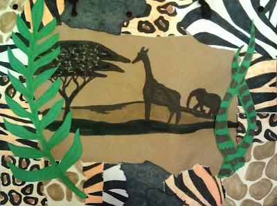 Safari Print Background