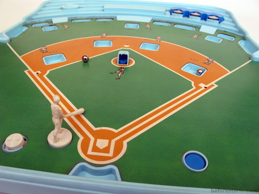 beforemario Nintendo's Baseball Board (任天堂の野球盤, ca 1965)
