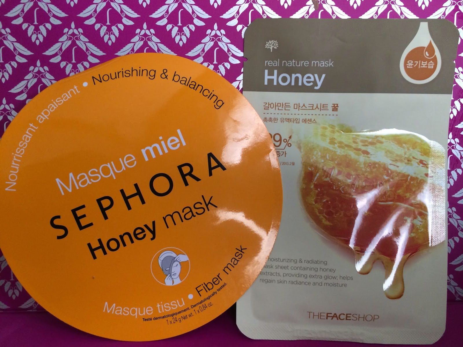 Classy on the Run Honey, Honey Comparing Sephora and The Face Shop