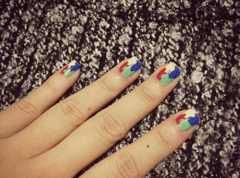 How To: Puzzle Nail Art in Support of National Autism Awareness Month