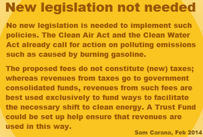 New Legislation not needed!