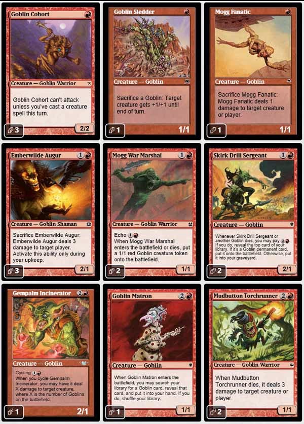 Magic the Gathering Adventures [Legacy] Duel Deck Goblins