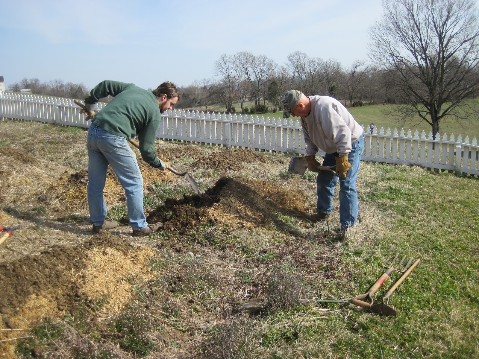 A Garden Of Antietam Tilling The Soil