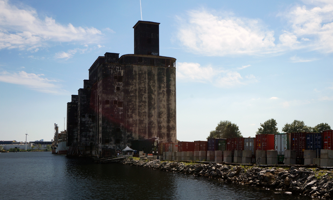 Brooklyn Relics Red Hook Grain Elevator New York State Barge Canal