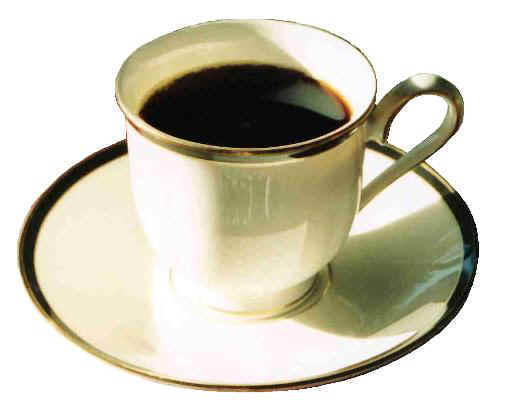 فوائد الماء الذي يقدم مع القهوة Coffee+cup