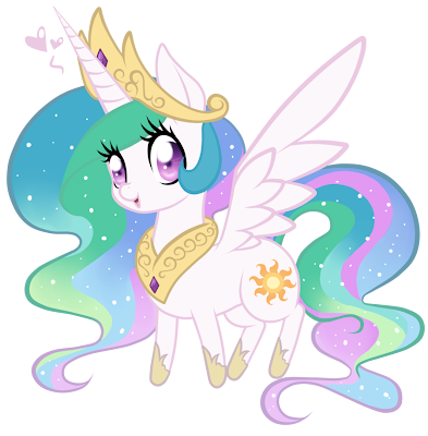 Chibi Celestia by MagicaRin