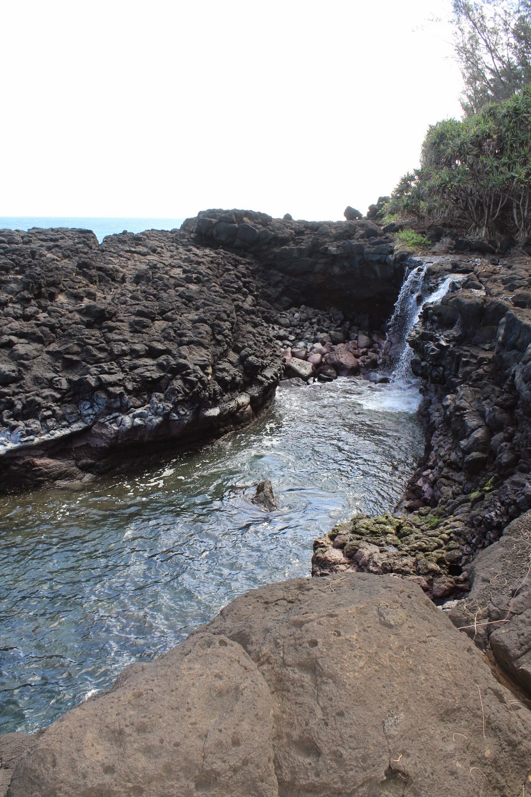 *Over the Rainbow* Queens Bath Kauai