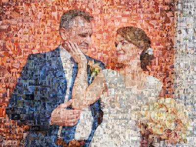 Mozaikkép.hu - esküvői fotómozaik