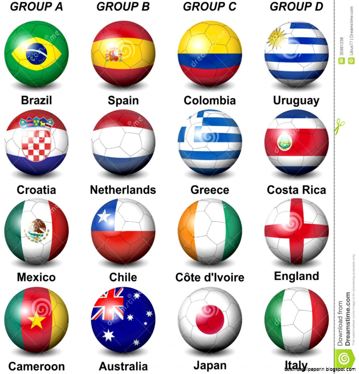 2014 Fifa World Cup Brazil Groups Editorial Image Image 35981200 2014 Fifa World Cup Brazil Groups Editorial Image Image 35981200