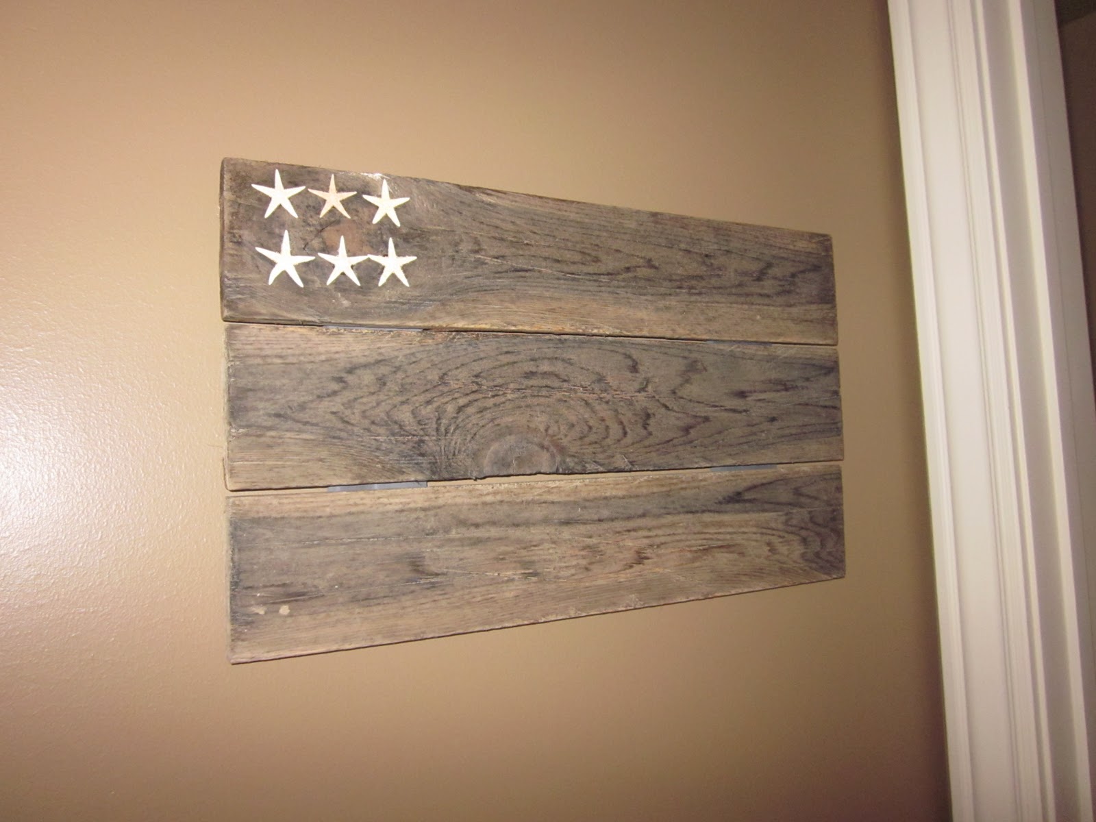Home Improvement Blog Rustic Take On The American Flag