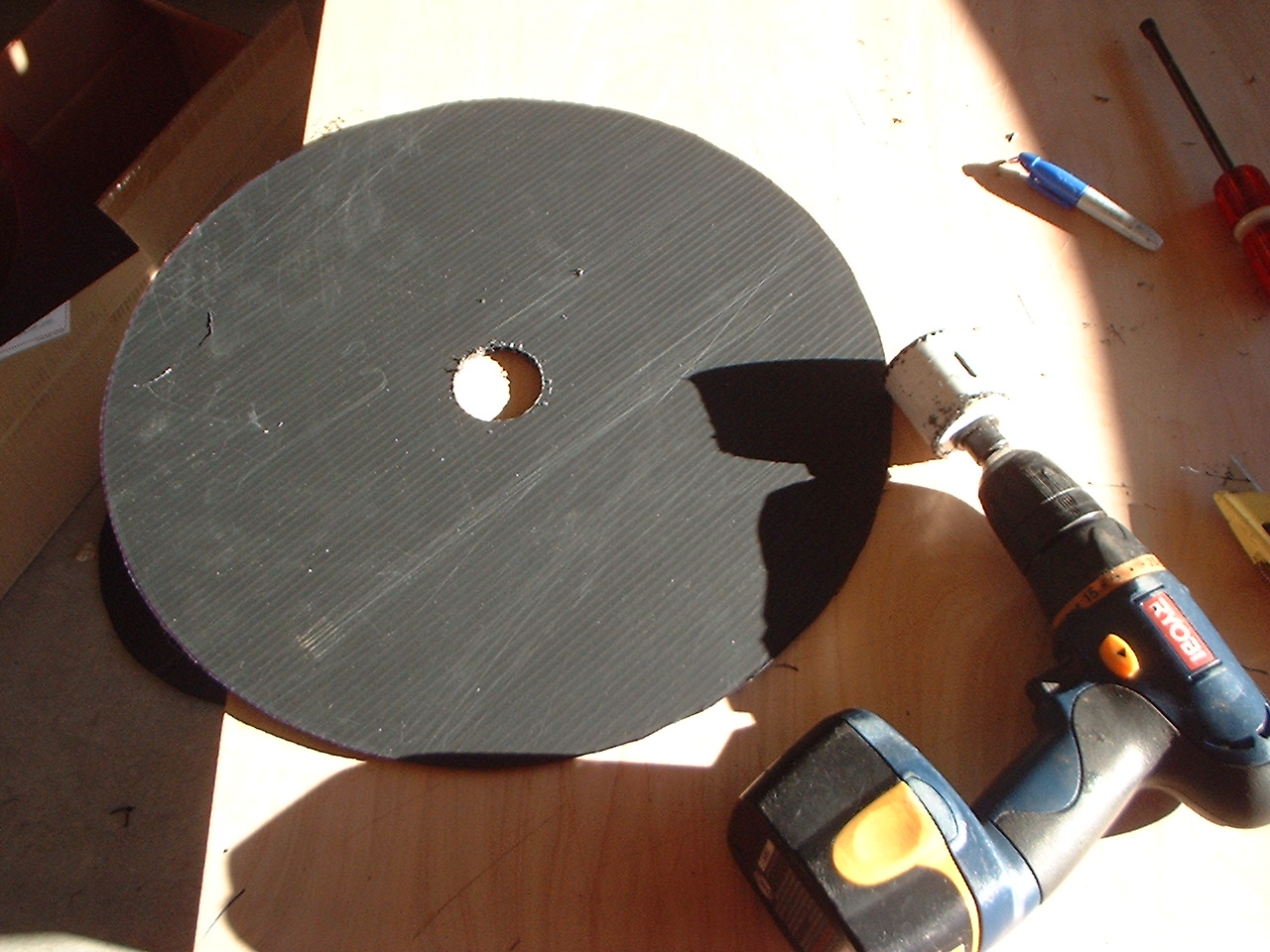 DIYVelomobile Making wheel cover