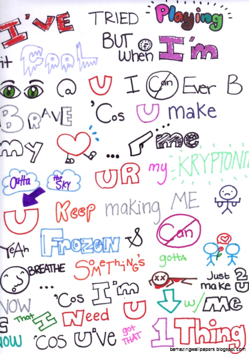 One Thing Drawn Lyrics by SharksAndStuff on DeviantArt One Thing Drawn Lyrics by SharksAndStuff on DeviantArt