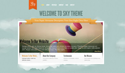 Sky - ElegantThemes Premium Wordpress Theme - PSD + Template Sky - ElegantThemes Premium Wordpress Theme - PSD + Template