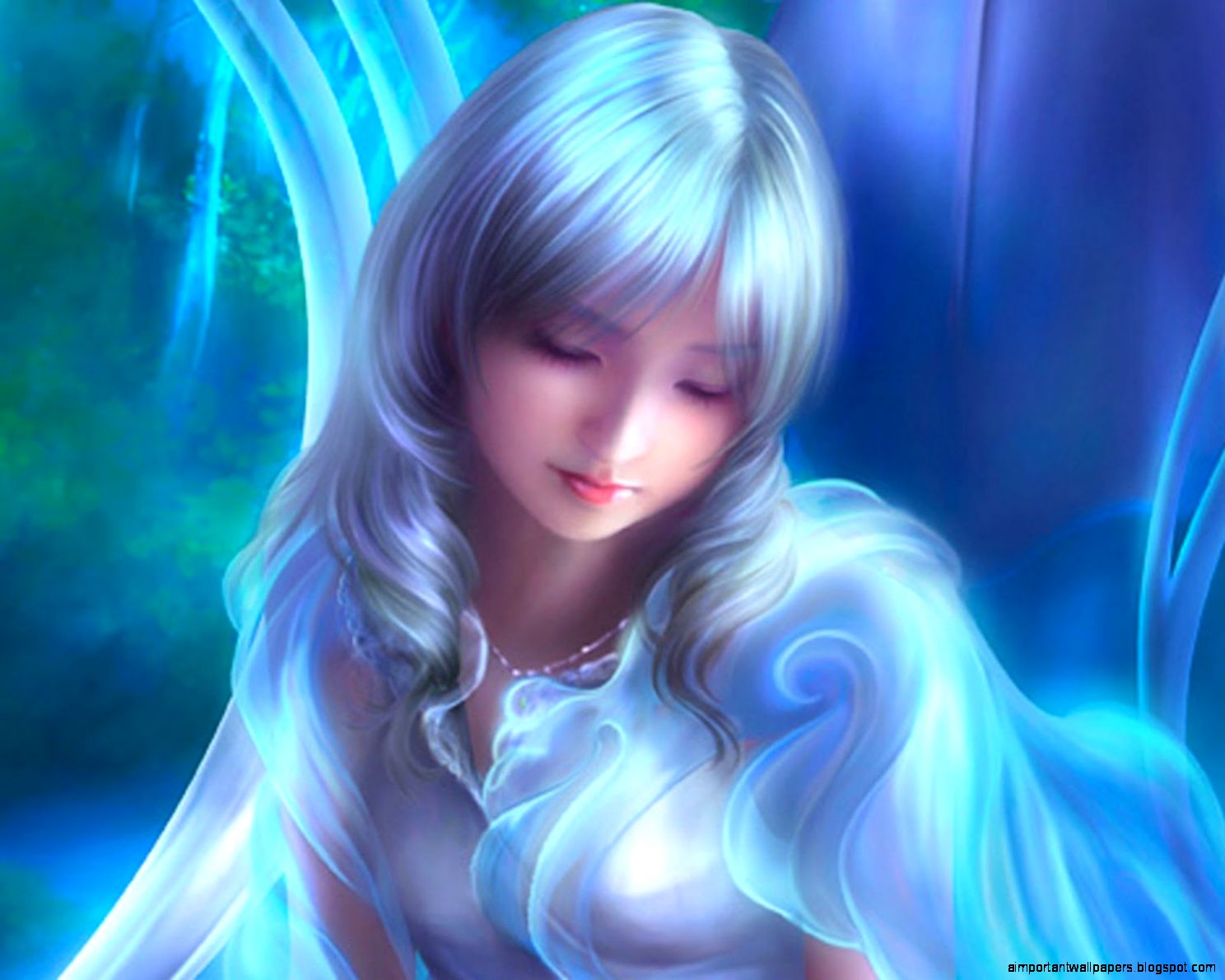 Beautiful Anime Angel Girl Beautiful Anime Angel Girl