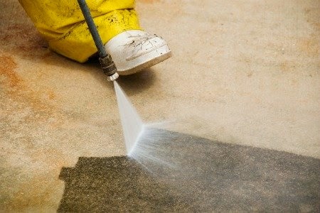 How To Use A Paint Stripper On Concrete Floors Helge Lange