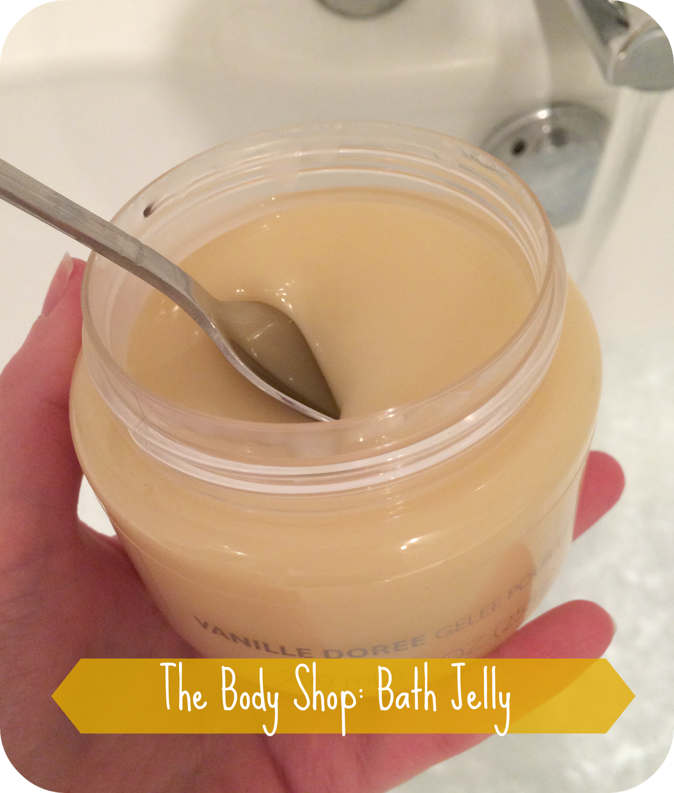 the body shop vanilla brulee bath jelly