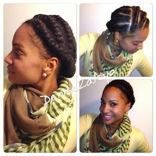 Protective Style Lookbook Flat Twists With Marley Hair