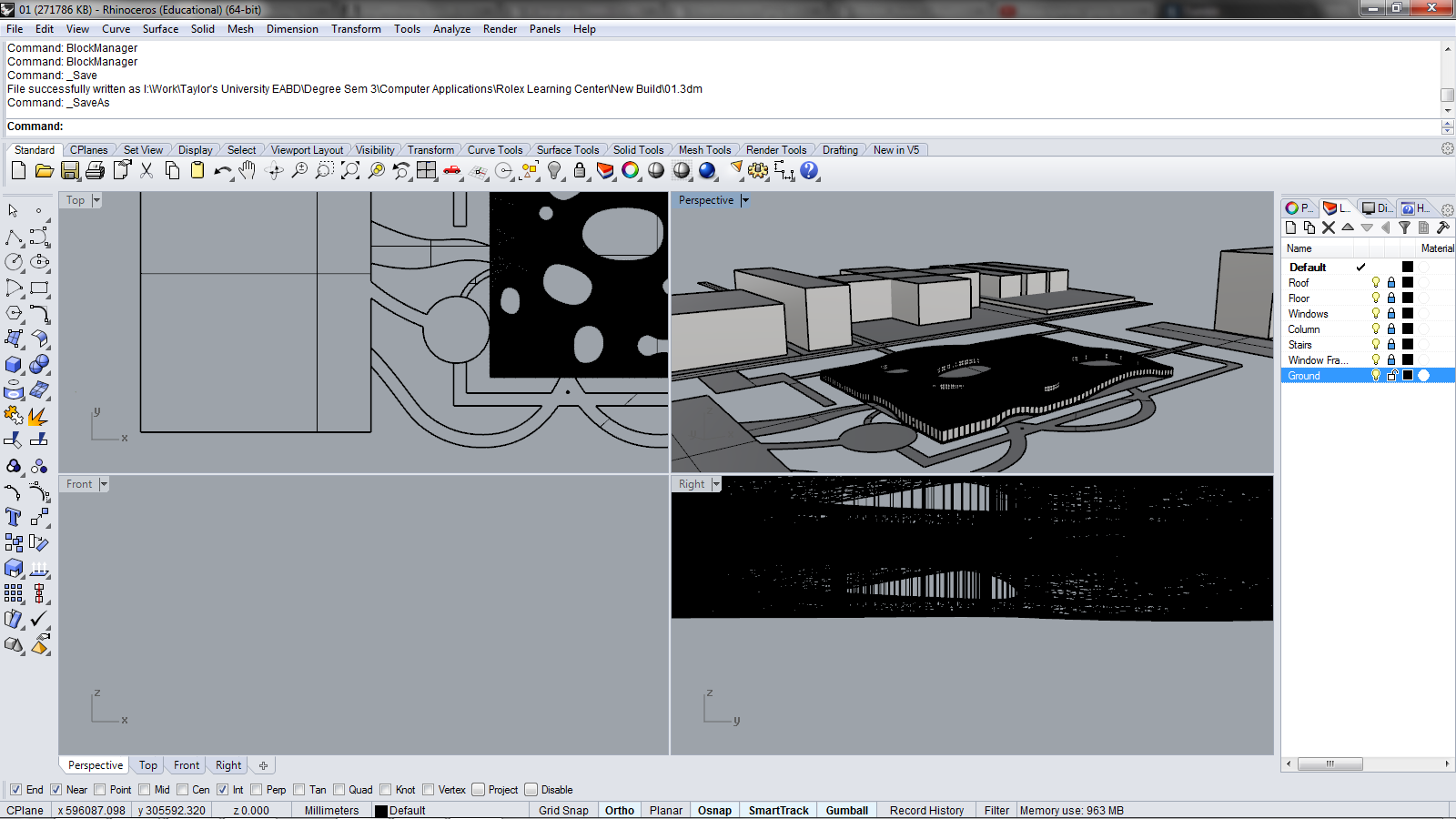 A Work In Progress Exterior Rendering + Post Processing