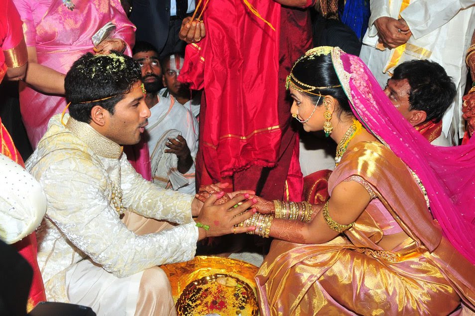 allu arjun marriage photos |Shadi Pictures