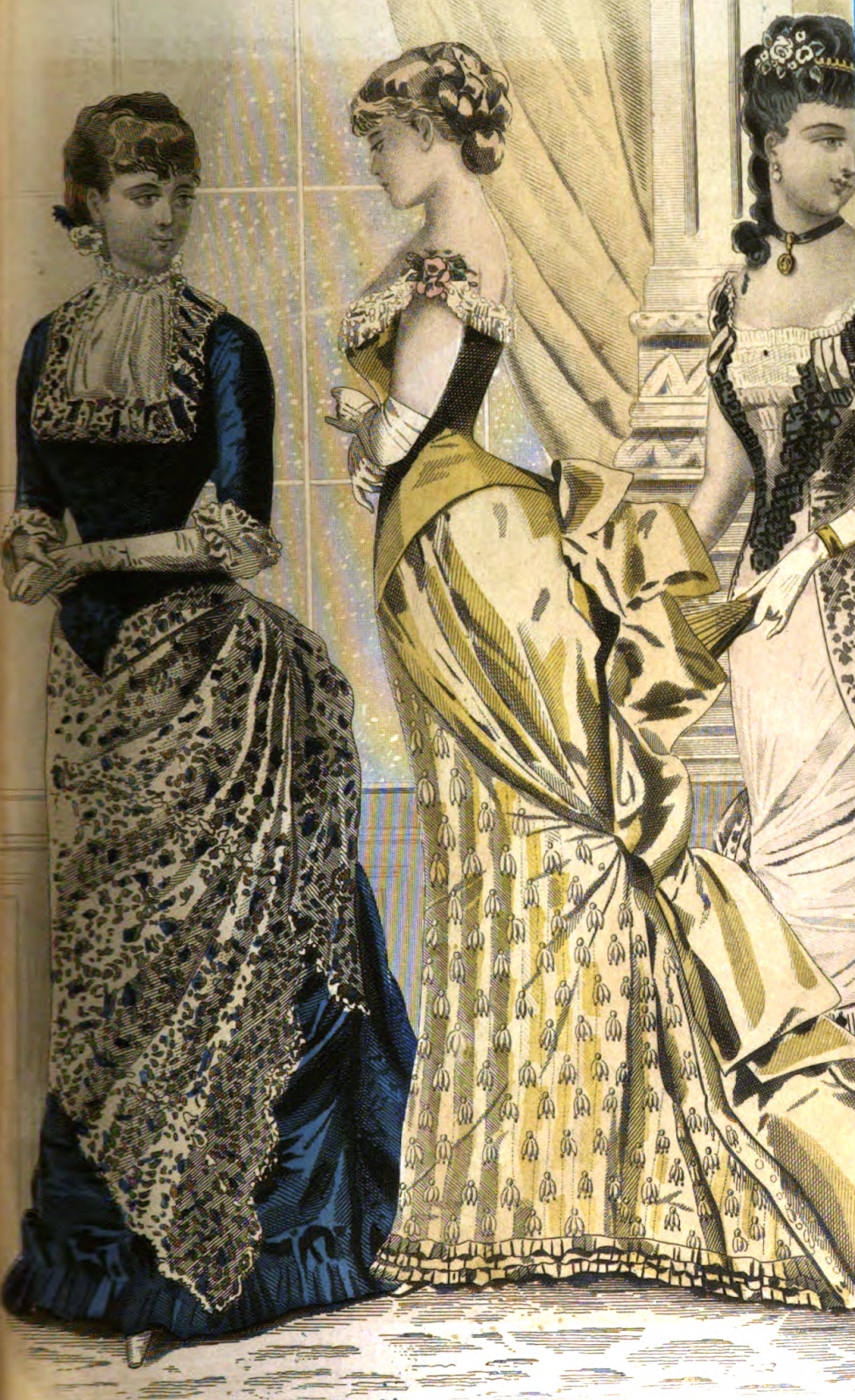 19th Century Historical Tidbits: Fashions from 1883