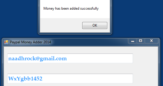 paypal money adder real