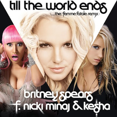 britney spears till the world ends remix artwork. ritney spears till the world
