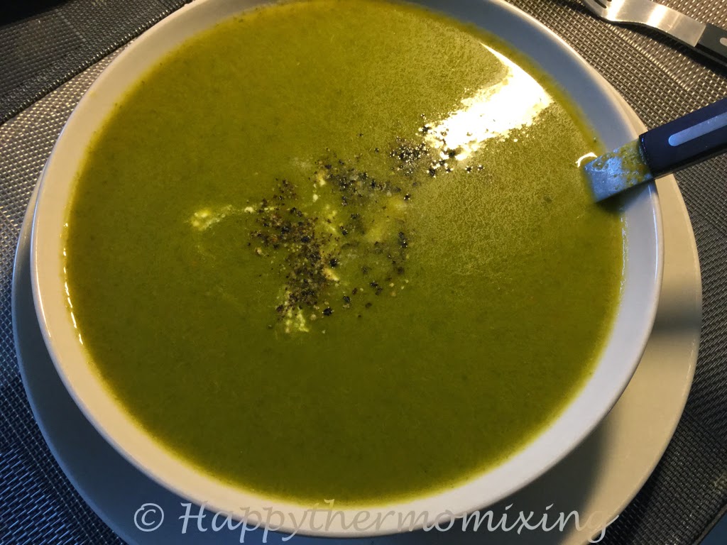 Mon Thermomix et moi... Soupe de fanes de radis Radish top soup
