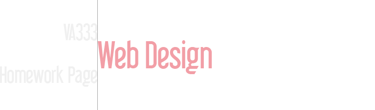 VA333 Web Design