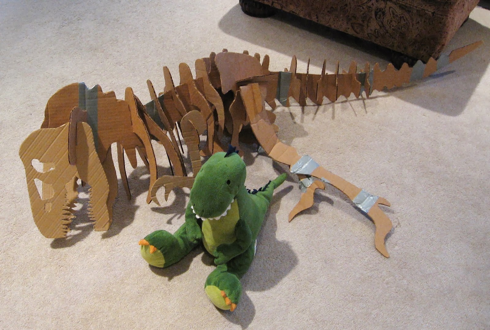 Almost Unschoolers: After Christmas - Fun With Cardboard Boxes