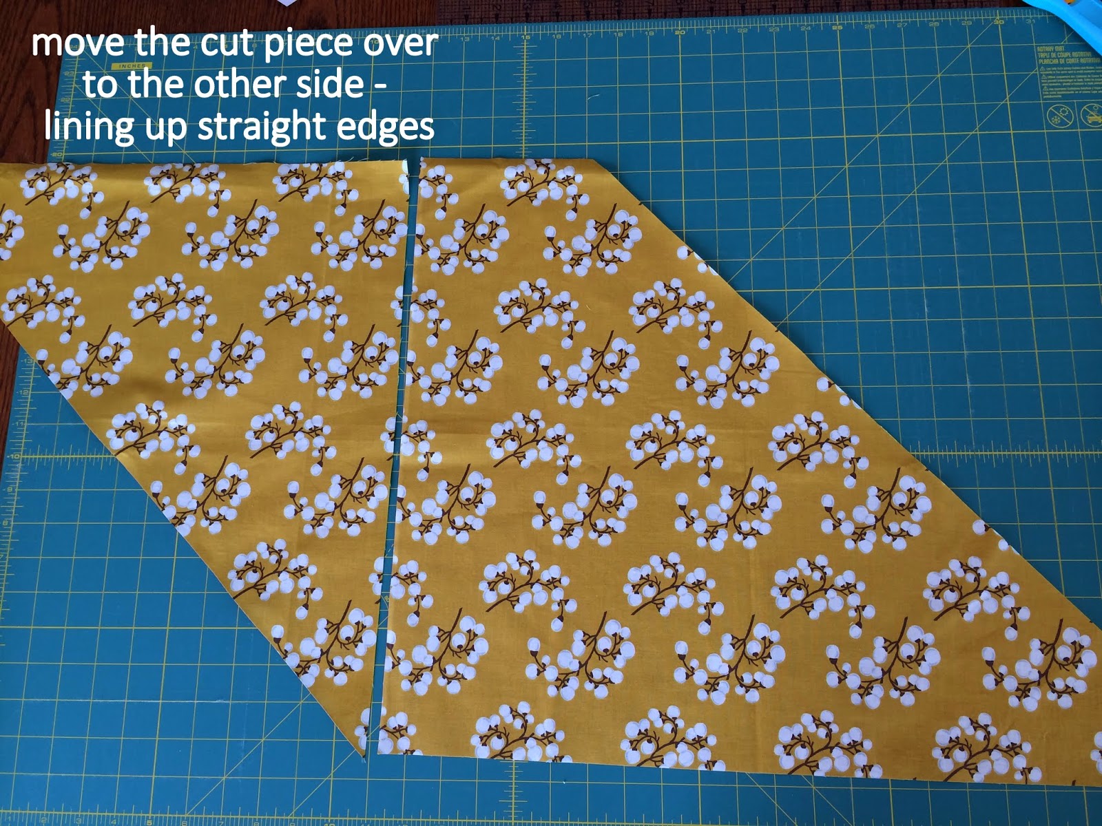 My Rainboots Are Red Simple Continuous Bias Binding Using 1 Fat