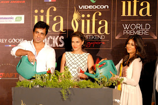 Sonu Sood,Neha Dhupia & Chitrangada Singh Grace the IIFA Special Designer Collection Launch
