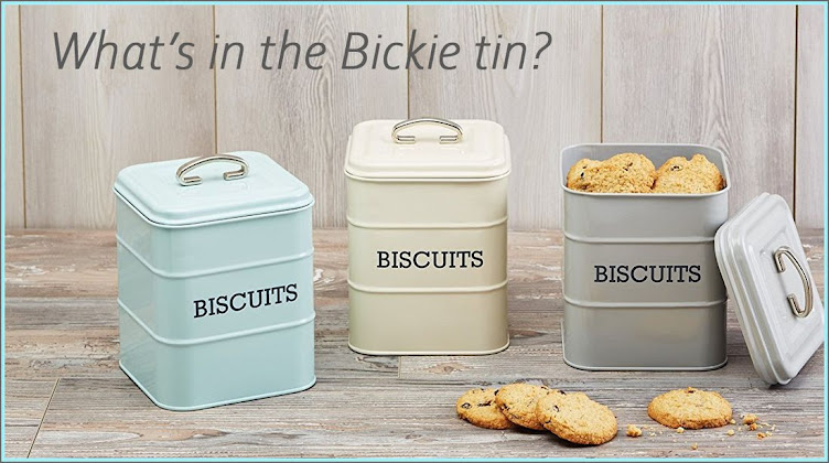What's in the bickie tin?