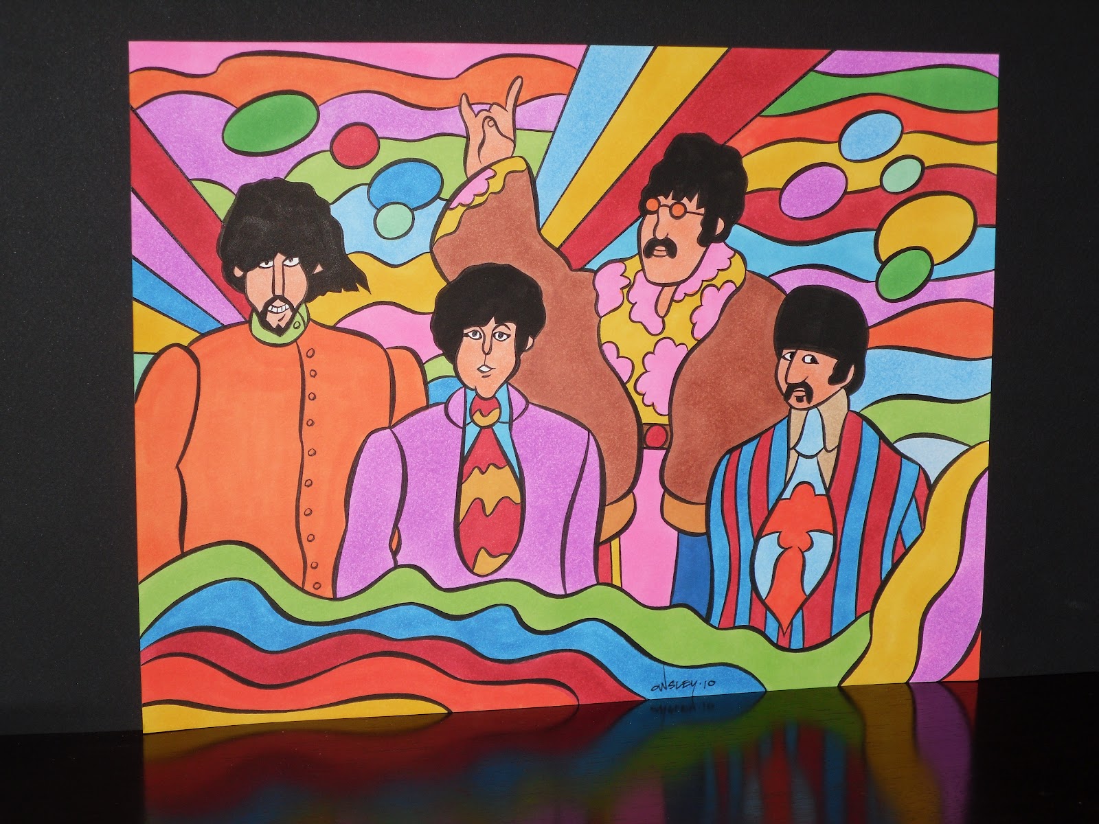 Patrick Owsley Cartoon Art and More! YELLOW SUBMARINE!