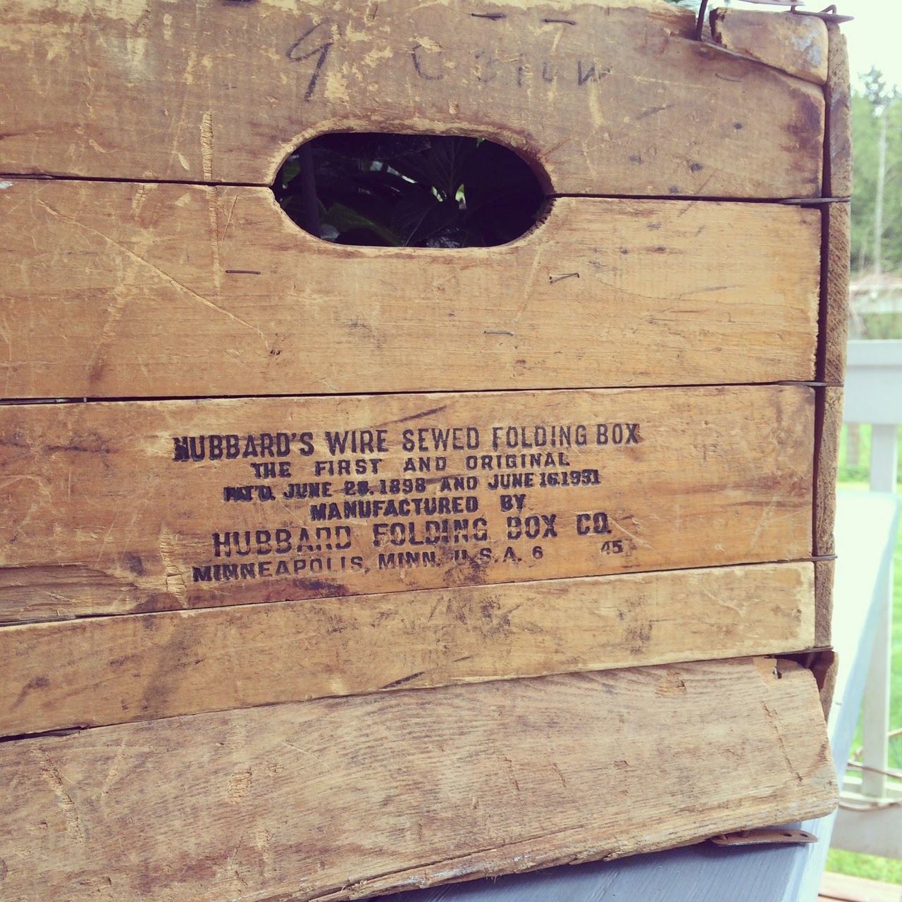 Little Farmstead Vintage Wood Crates