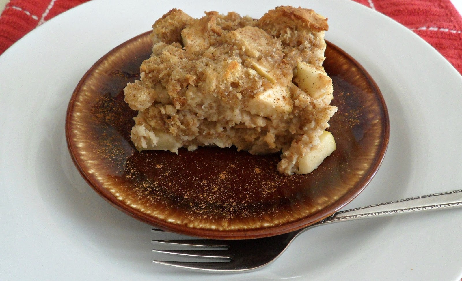 Cooking to Perfection Clean Eating Apple Bread Pudding