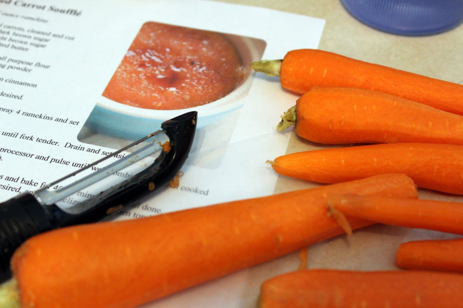 Bruleed Carrot Souffle Rachel Cooks®