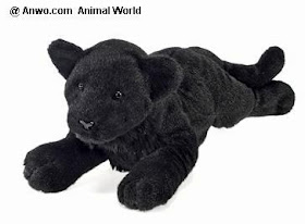 black panther stuffed toy