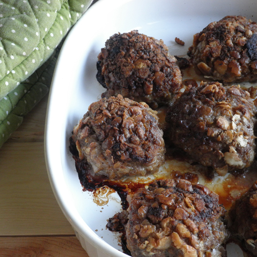 Food Pusher KlopsesLittle Meatloaf Balls
