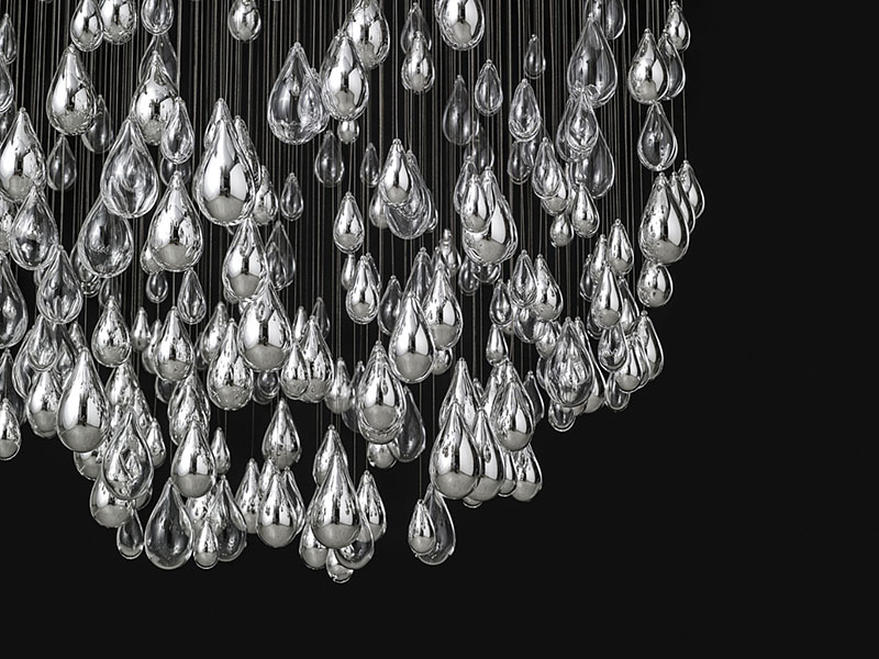 Droplets A Light Sculpture By Jan Plechac And Henry Wielgus