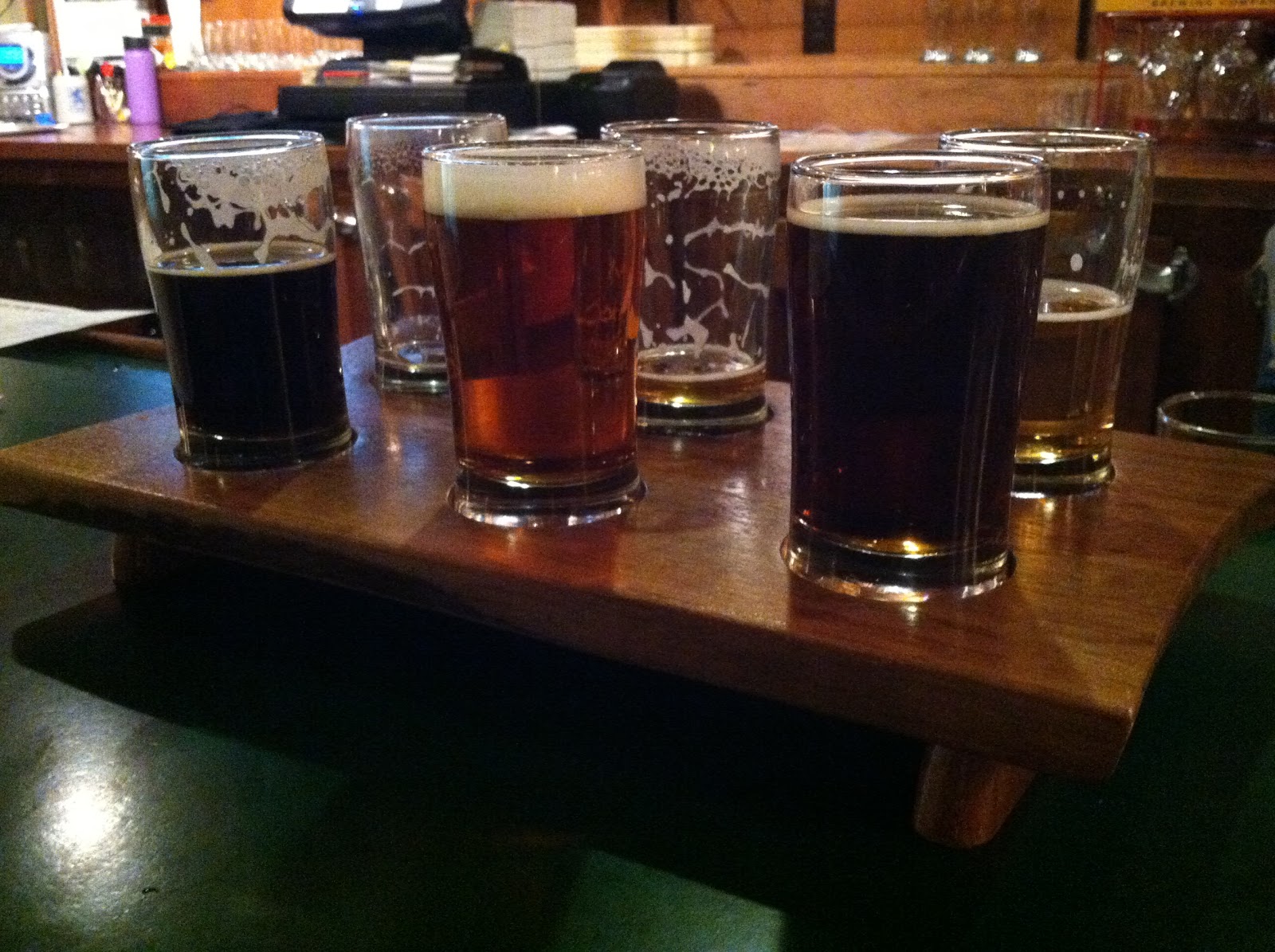 RusticWorks Wood Working Photo Journal Beer Sampler Serving Trays