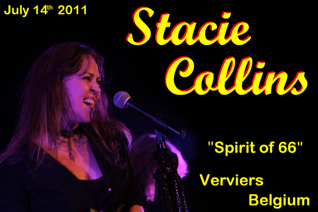 Stacie Collins (14july2011) at the "Spirit of 66", Verviers, Belgium.