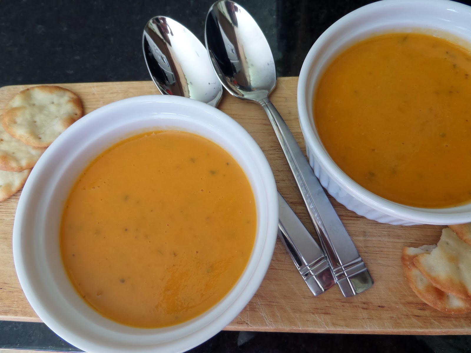 Becki Melvie Tomato Basil Soup