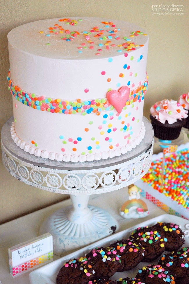 Pen + Paper Flowers CELEBRATE Ella's Rainbow Unicorn