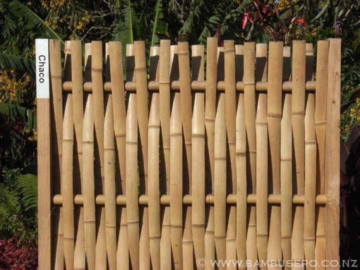 Jardins maravilhosos....: cercas de bambu...